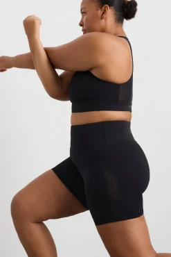 Spliced Mesh Bike Shorts 636