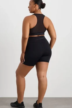 Spliced Mesh Sports Bra 370