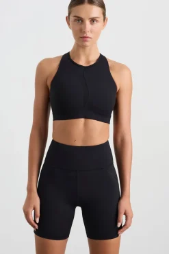 Spliced Mesh Sports Bra 370