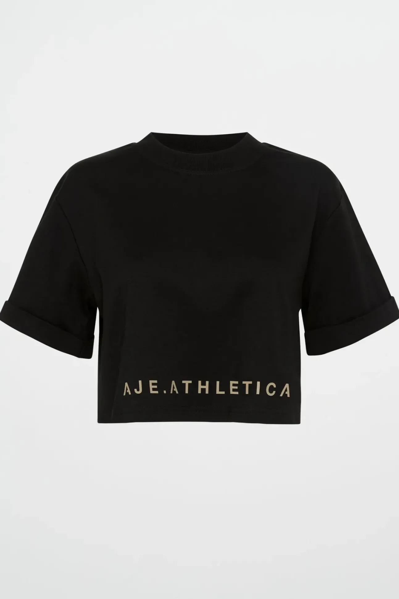 Split Back Crop Tee 114