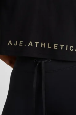 Split Back Crop Tee 114