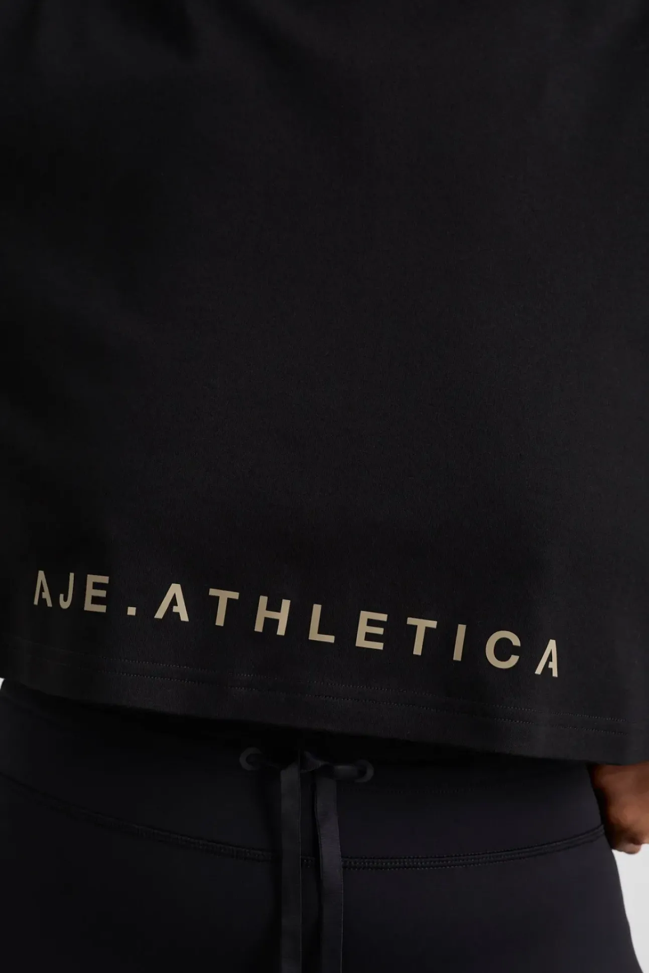 Split Back Crop Tee 114