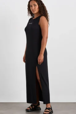 Split Hem Jersey Dress 816