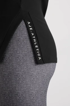 Split Hem Mock Top 434