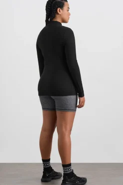 Split Hem Mock Top 434