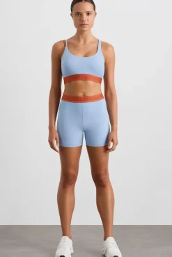 Split Strap Logo Bra 366