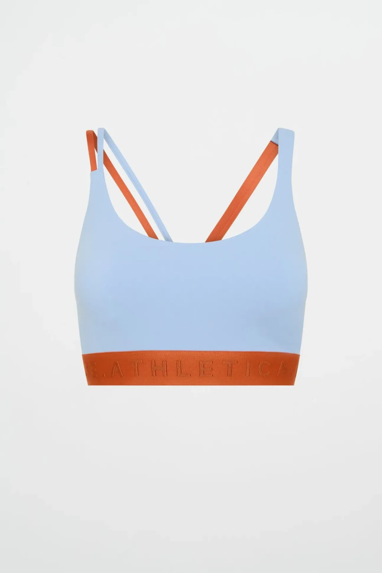 Split Strap Logo Bra 366