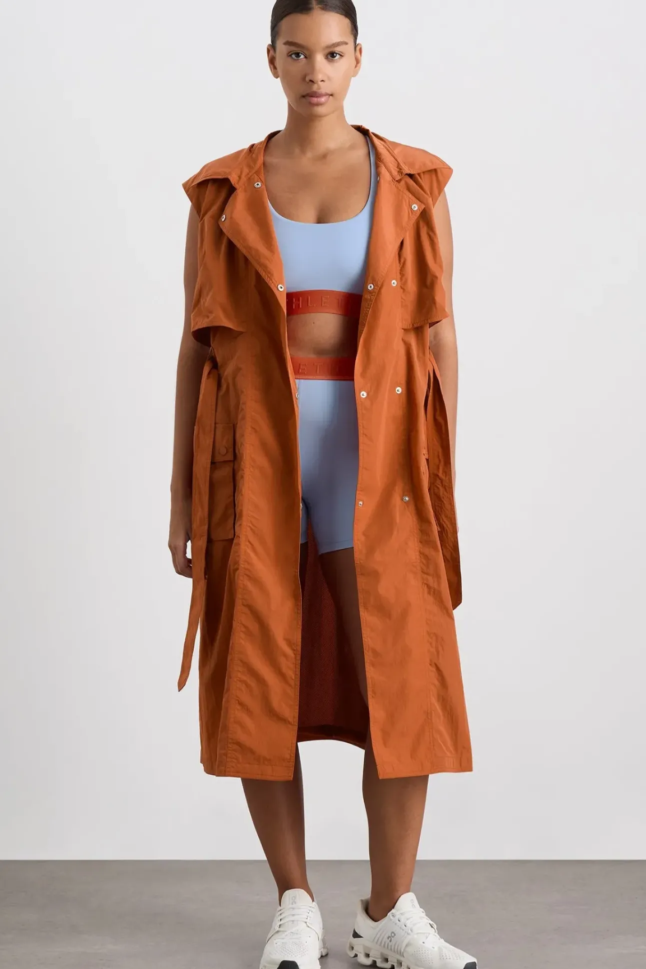 Split Strap Logo Bra 366