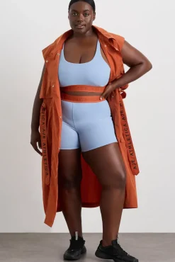 Split Strap Logo Bra 366