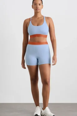 Split Strap Logo Bra 366