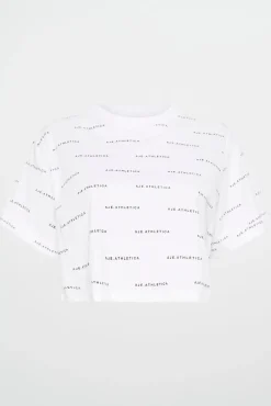 Spotty Logo Crop T-Shirt 105