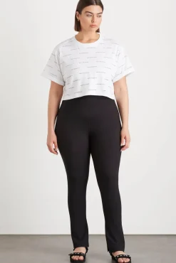 Spotty Logo Crop T-Shirt 105