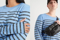 Stripe Logo Long Sleeve T-Shirt 127