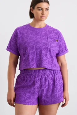 Terry Cropped Tee 416