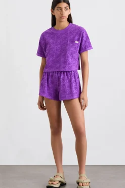 Terry Cropped Tee 416