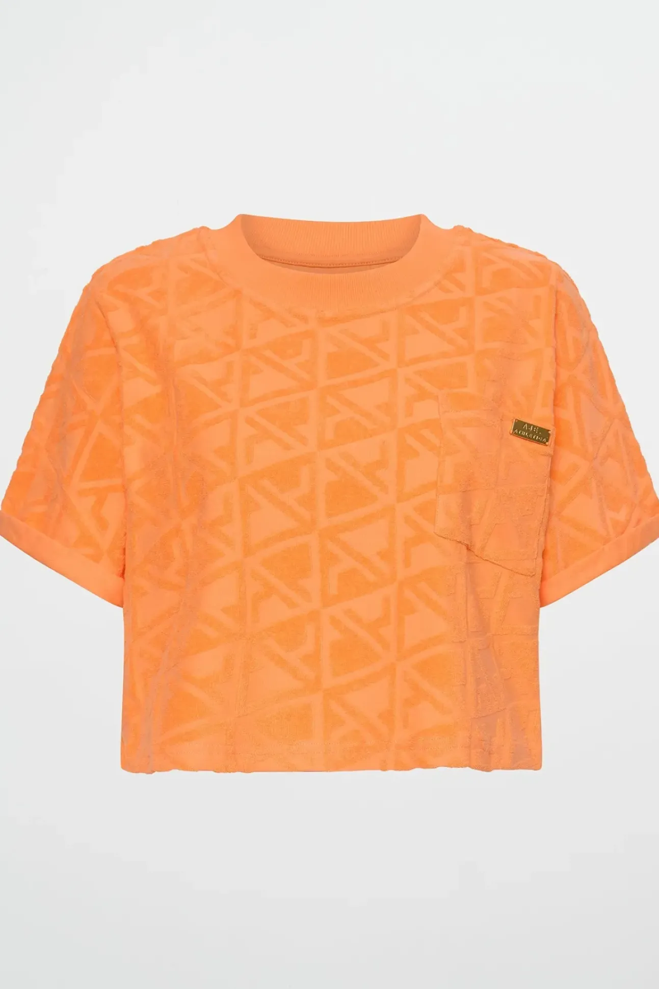 Terry Cropped Tee 416