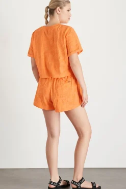 Terry Cropped Tee 416