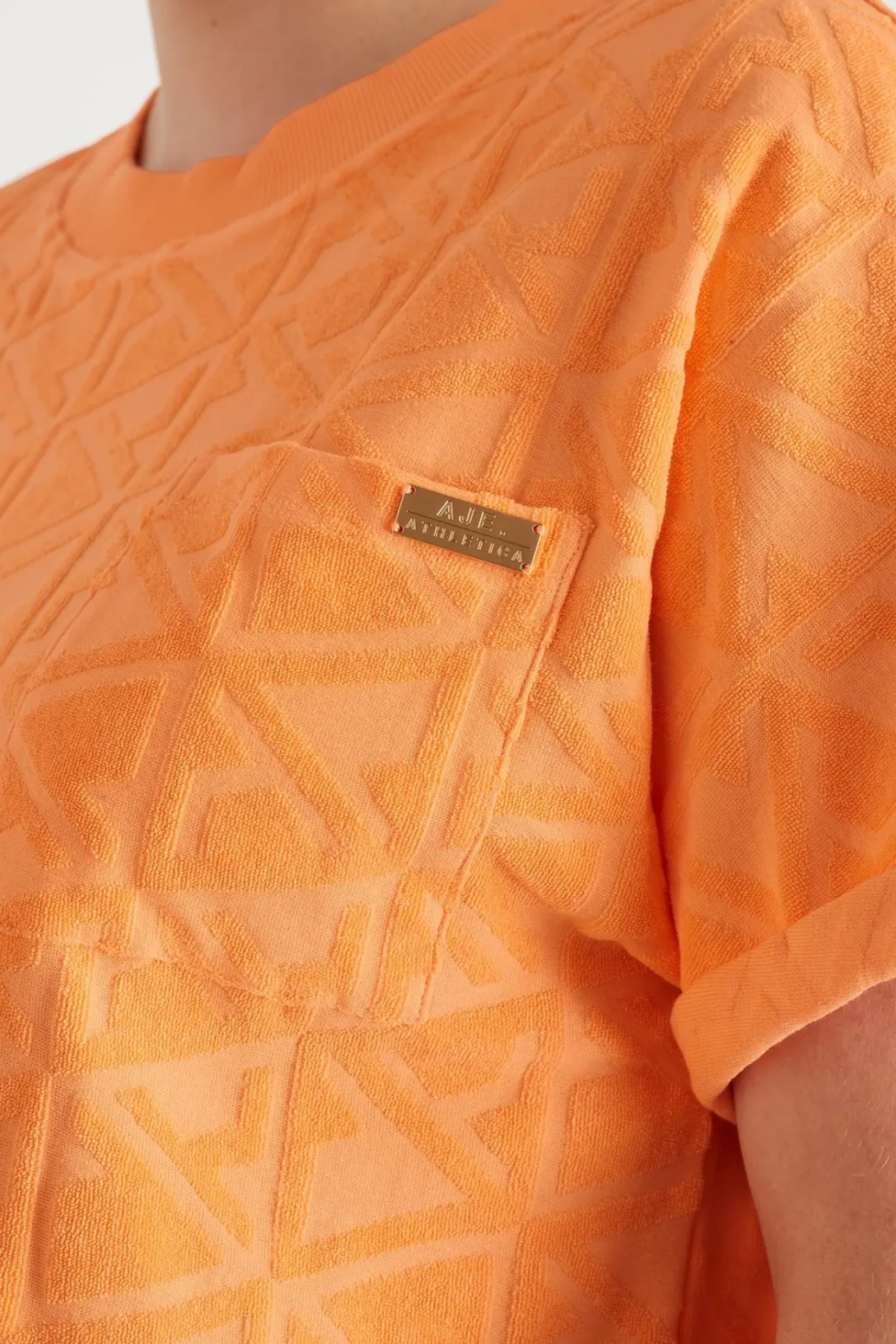 Terry Cropped Tee 416