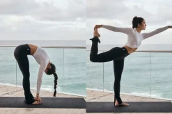 Twist Front Long Sleeve Crop Top 328