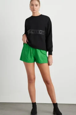 Whipstitch Split Crew Jumper 420