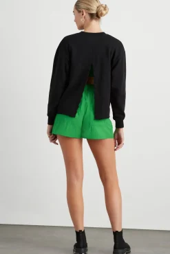 Whipstitch Split Crew Jumper 420