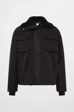 Wide Collar Puffer 025