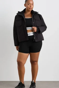 Wide Collar Puffer 025