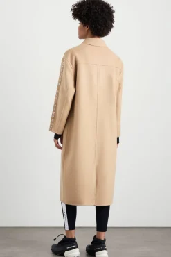 Wool Blend Long Line Coat 773