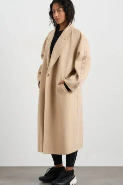 Wool Blend Long Line Coat 773