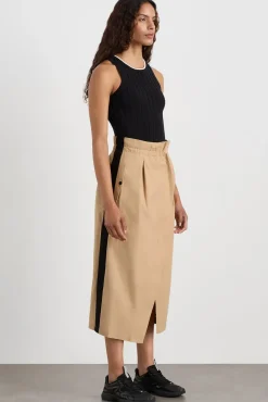 Wrap Contrast Skirt 615