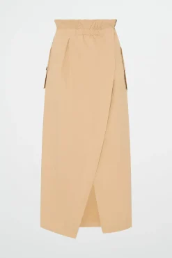 Wrap Contrast Skirt 615