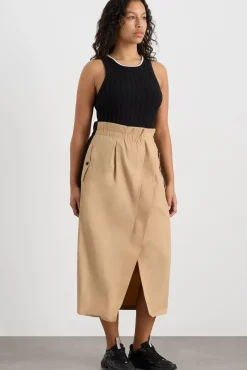 Wrap Contrast Skirt 615