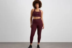 Zip Front Logotape Sports Bra 319