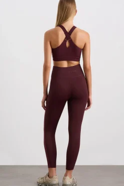 Zip Front Logotape Sports Bra 319