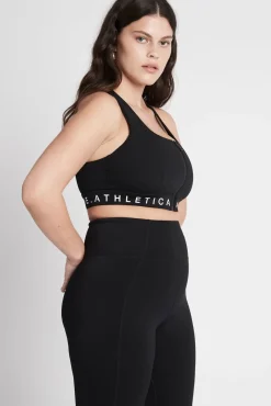 Zip Front Logotape Sports Bra 319