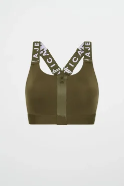 Zip Front Sports Bra 304