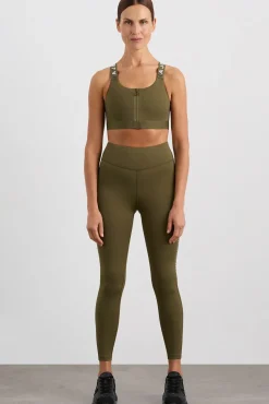 Zip Front Sports Bra 304