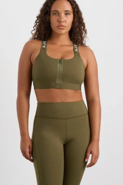 Zip Front Sports Bra 304