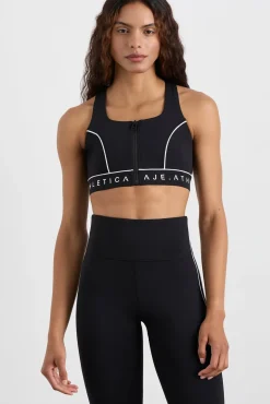 Zip Front Sports Bra 329
