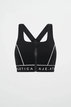 Zip Front Sports Bra 329