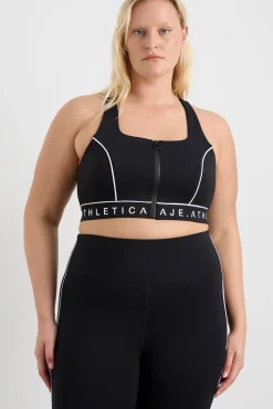 Zip Front Sports Bra 329