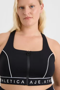 Zip Front Sports Bra 329