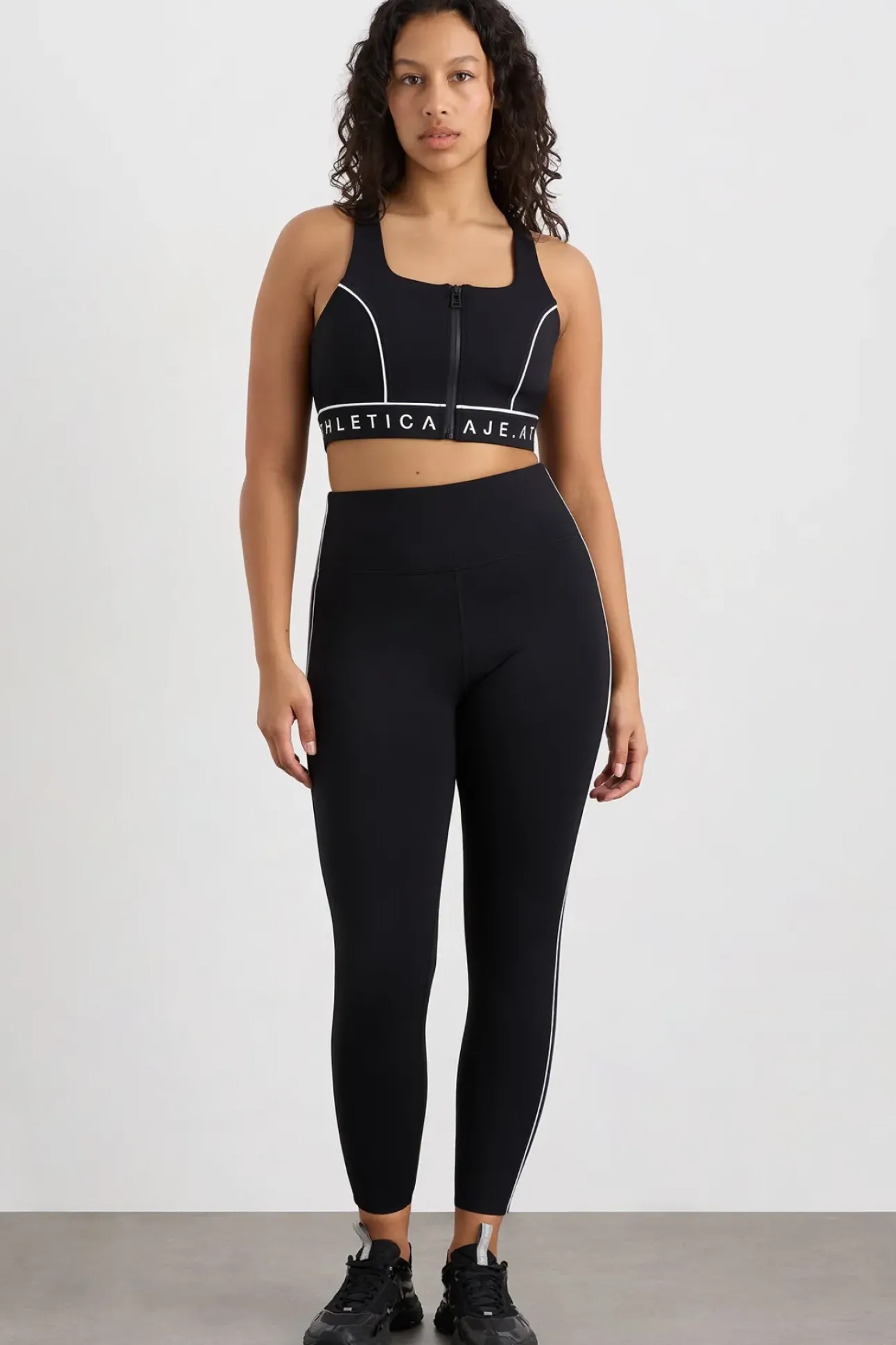 Zip Front Sports Bra 329